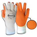 Fabric Gloves coated with PVC or Latex in the palm